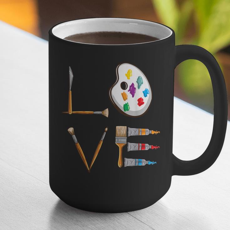 Love Art For Artist Art Teacher Graphic Print Coffee Mug, funny gift Love Art For Artist Art Teacher Graphic Print Coffee Mug, funny gift