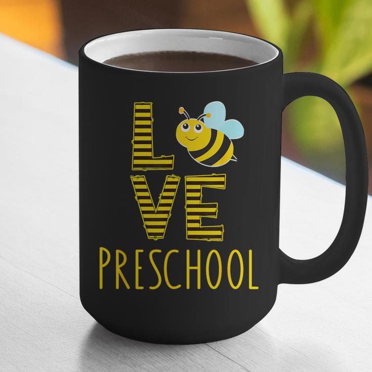 Love Preschool Back To School Yellow Bee Preschool Teacher For Men Women Girls Kids Graphic Print Coffee Mug, funny gift Love Preschool Back To School Yellow Bee Preschool Teacher For Men Women Girls Kids Graphic Print Coffee Mug, funny gift
