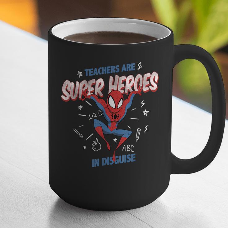 Marvel Spider-Man Teachers Are Super Heroes Graphic Print Coffee Mug, funny gift Marvel Spider-Man Teachers Are Super Heroes Graphic Print Coffee Mug, funny gift