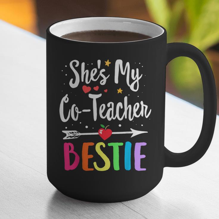 Matching Co-Teacher Best Friend She's My Bestie Work Team Graphic Print Coffee Mug, funny gift Matching Co-Teacher Best Friend She's My Bestie Work Team Graphic Print Coffee Mug, funny gift
