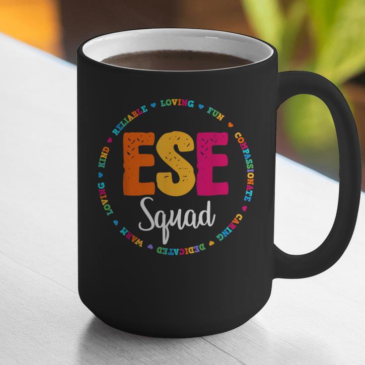 Matching ESE Squad First Last Day Team Teacher Student Tribe Graphic Print Coffee Mug, funny gift