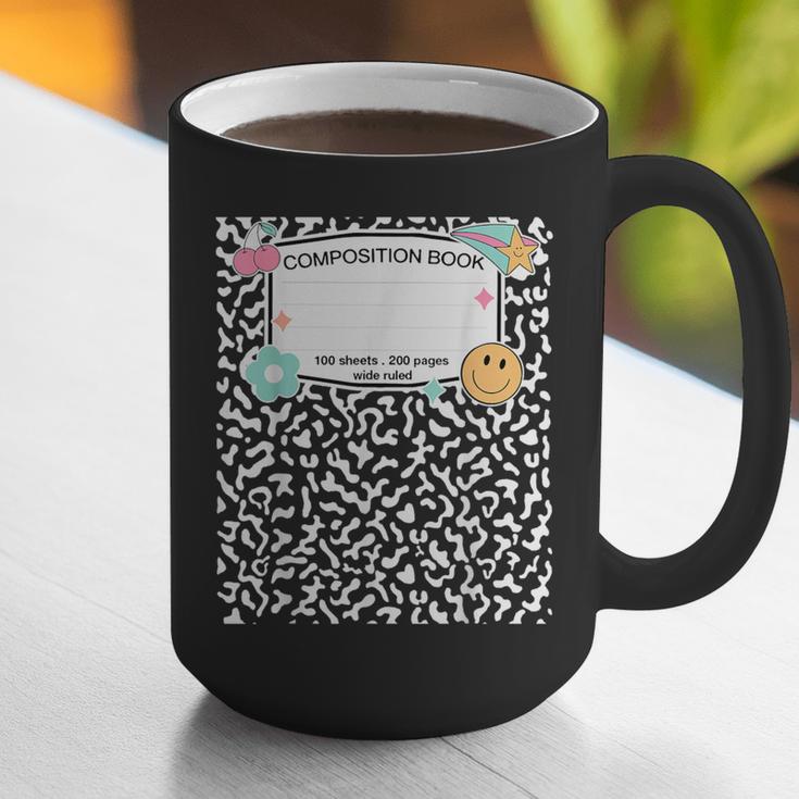 Matching Group Halloween Teacher Composition Book Notebook Graphic Print Coffee Mug, funny gift