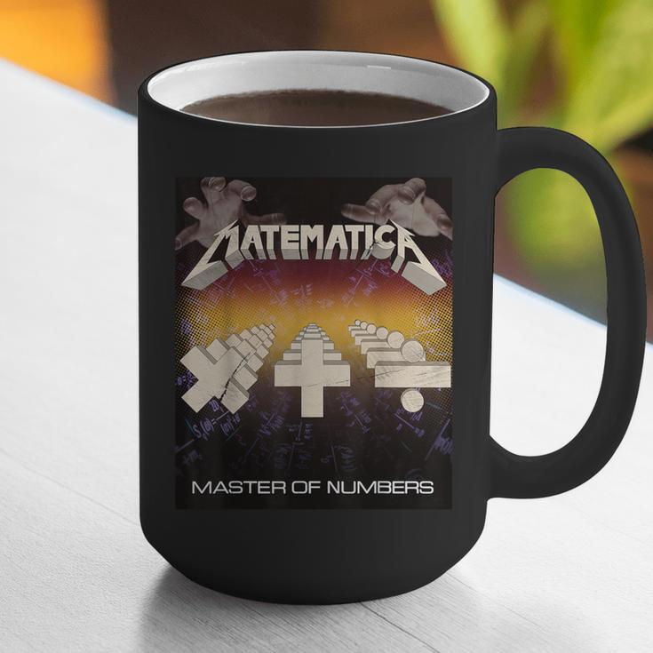 Matematica Master Of Numbers Math Teachers Puppets Parody Graphic Print Coffee Mug, funny gift