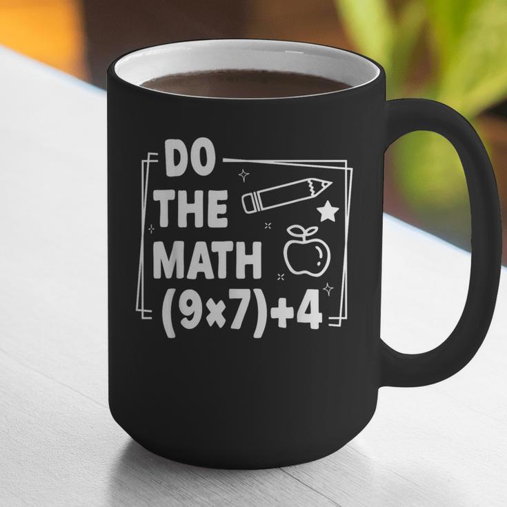 Do The Math 67 Meme PEMDAS Elementary Teacher Joke Graphic Print Coffee Mug, funny gift