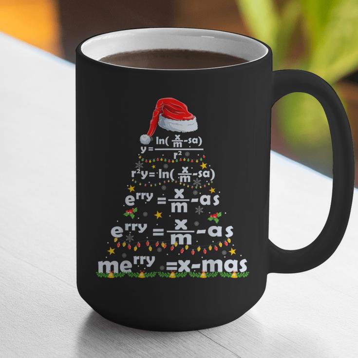 Math Equation Merry X-Mas Math Teacher Christmas Humor Men Women Kids Graphic Print Coffee Mug, funny gift