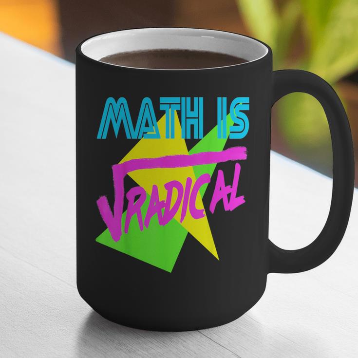 Math Is Radical Retro 80s Vintage Algebra Teacher Graphic Print Coffee Mug, funny gift Math Is Radical Retro 80s Vintage Algebra Teacher Graphic Print Coffee Mug, funny gift
