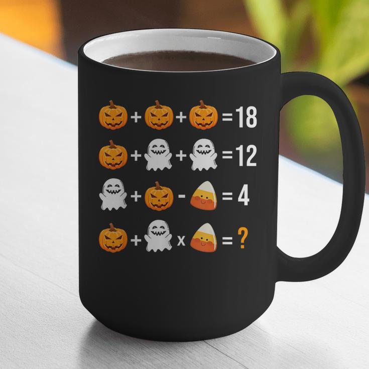 Math Teacher Halloween Equation Pumpkin Ghost Candy Corn Graphic Print Coffee Mug, funny gift Math Teacher Halloween Equation Pumpkin Ghost Candy Corn Graphic Print Coffee Mug, funny gift