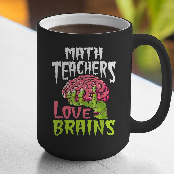 Math Teachers Love Brains Zombie Teacher School Halloween Graphic Print Coffee Mug, funny gift Math Teachers Love Brains Zombie Teacher School Halloween Graphic Print Coffee Mug, funny gift