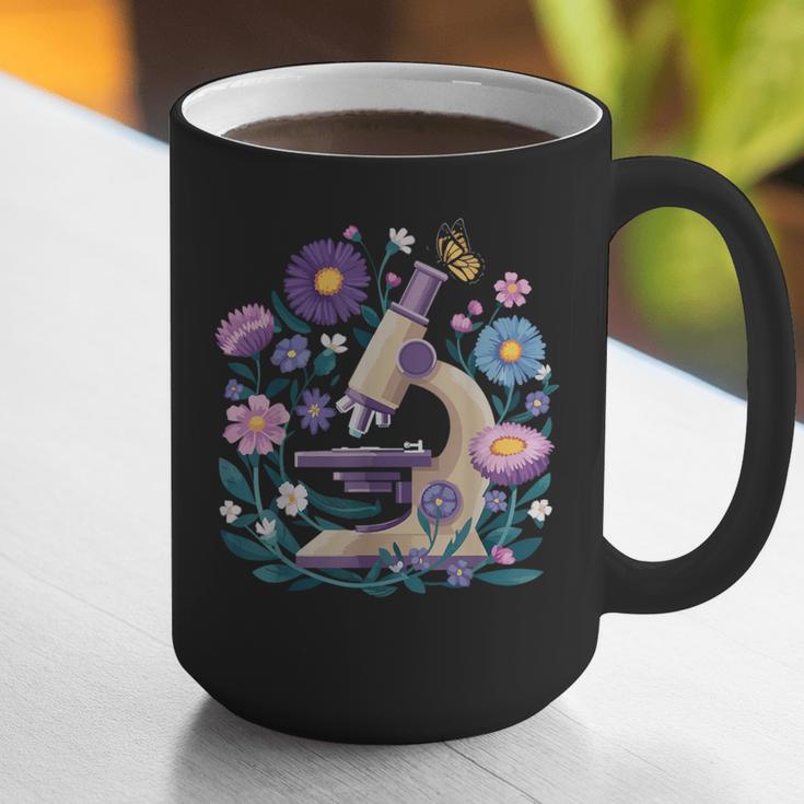 Microscope Flower Butterfly Biology Science Teacher Student Graphic Print Coffee Mug, Science Teacher Mugs, funny gift Microscope Flower Butterfly Biology Science Teacher Student Graphic Print Coffee Mug, Science Teacher Mugs, funny gift