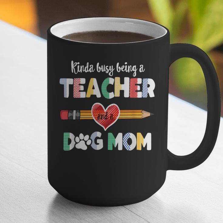 Mothers Day For Teacher Dog Lover Dog Mom Teacher Graphic Print Coffee Mug, funny gift