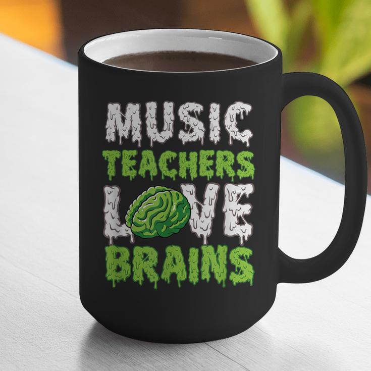 Music Teachers Love Brains Cute Teaching Halloween Graphic Print Coffee Mug, funny gift Music Teachers Love Brains Cute Teaching Halloween Graphic Print Coffee Mug, funny gift