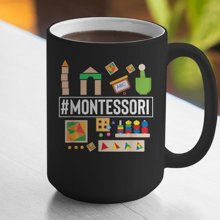 Novelty Montessori Studying Learning Schooling Teacher Love For Men Women Graphic Print Coffee Mug, funny gift