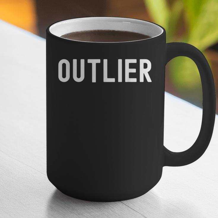 Outlier Statistics Teacher Statistics Data Science Men Women Kids Graphic Print Coffee Mug, Science Teacher Mugs, funny gift