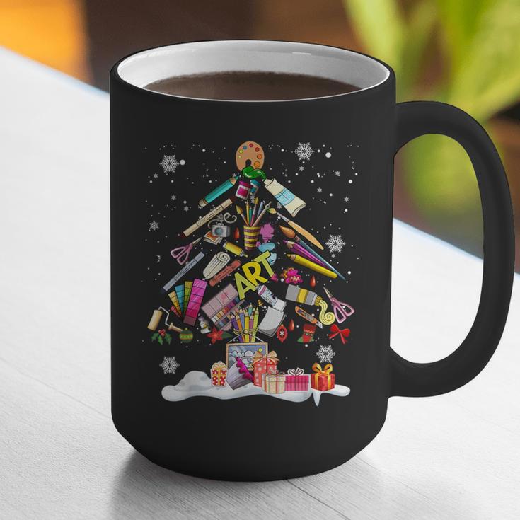 Paintbrush Christmas Tree Decor Xmas For Artist Art Teacher For Men Women Graphic Print Coffee Mug, funny gift Paintbrush Christmas Tree Decor Xmas For Artist Art Teacher For Men Women Graphic Print Coffee Mug, funny gift