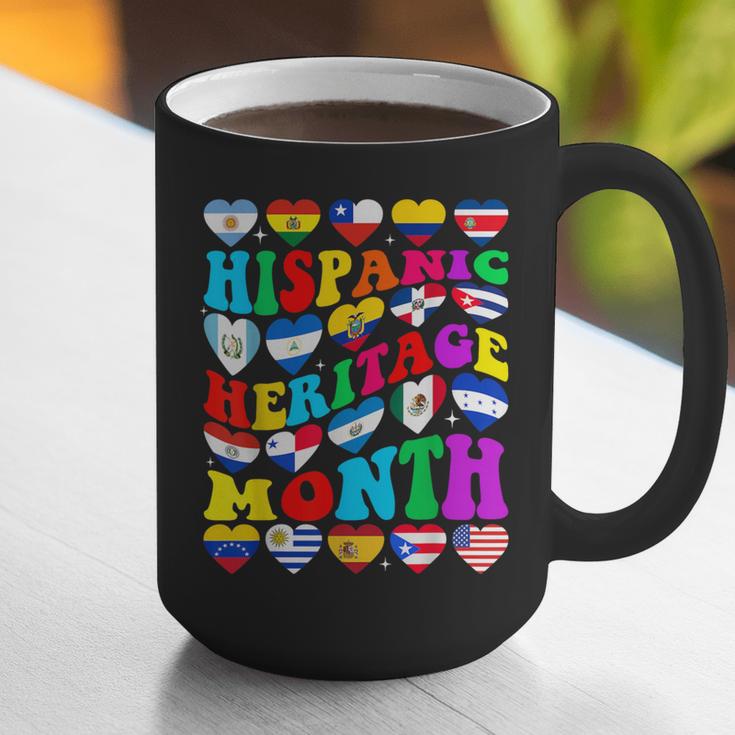Hispanic Heritage Month 2025 Latino Puerto Rico Teacher Kids Graphic Print Coffee Mug, funny gift Hispanic Heritage Month 2025 Latino Puerto Rico Teacher Kids Graphic Print Coffee Mug, funny gift
