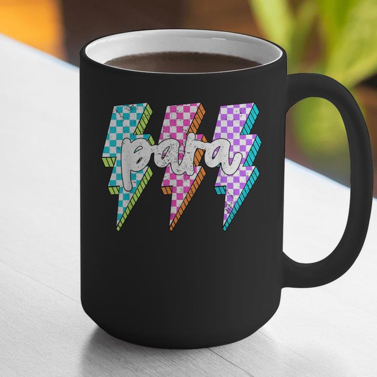 Para Squad Paraprofessional Teacher Lightning Bolt Graphic Print Coffee Mug, funny gift Para Squad Paraprofessional Teacher Lightning Bolt Graphic Print Coffee Mug, funny gift