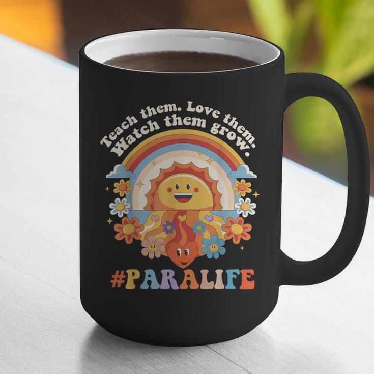 Paraprofessional Para Life Sun Flower Teacher Back To School Graphic Print Coffee Mug, funny gift Paraprofessional Para Life Sun Flower Teacher Back To School Graphic Print Coffee Mug, funny gift
