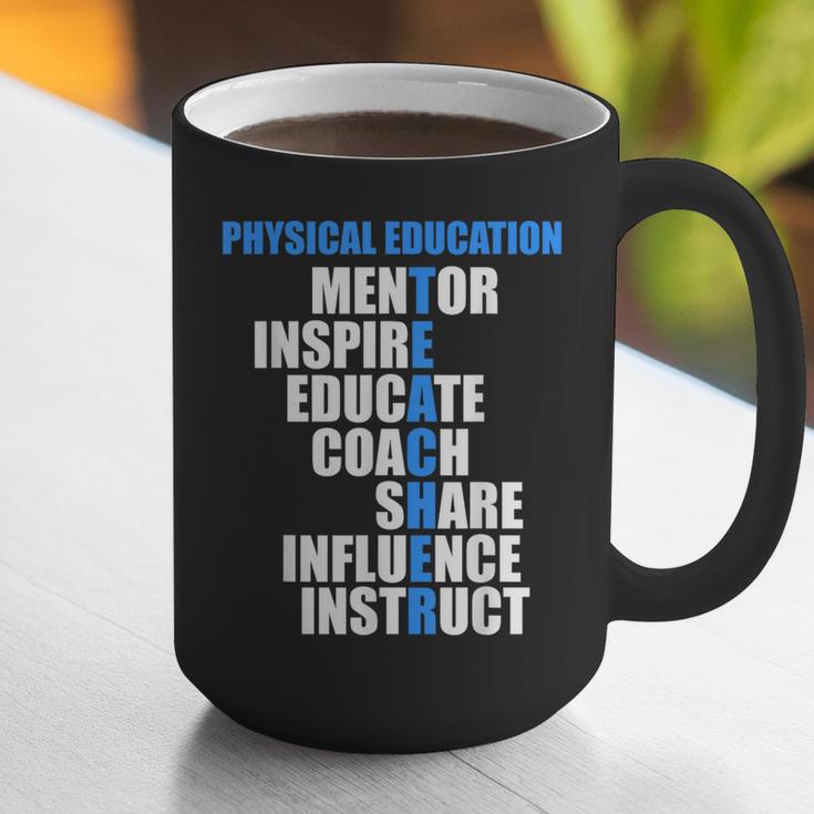 PE Physical Education Teacher For PE Teacher Graphic Print Coffee Mug, Pe Teacher Mugs, funny gift