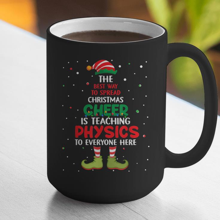 Physics Teacher Christmas Elf Christmas Cheer Graphic Print Coffee Mug, funny gift Physics Teacher Christmas Elf Christmas Cheer Graphic Print Coffee Mug, funny gift
