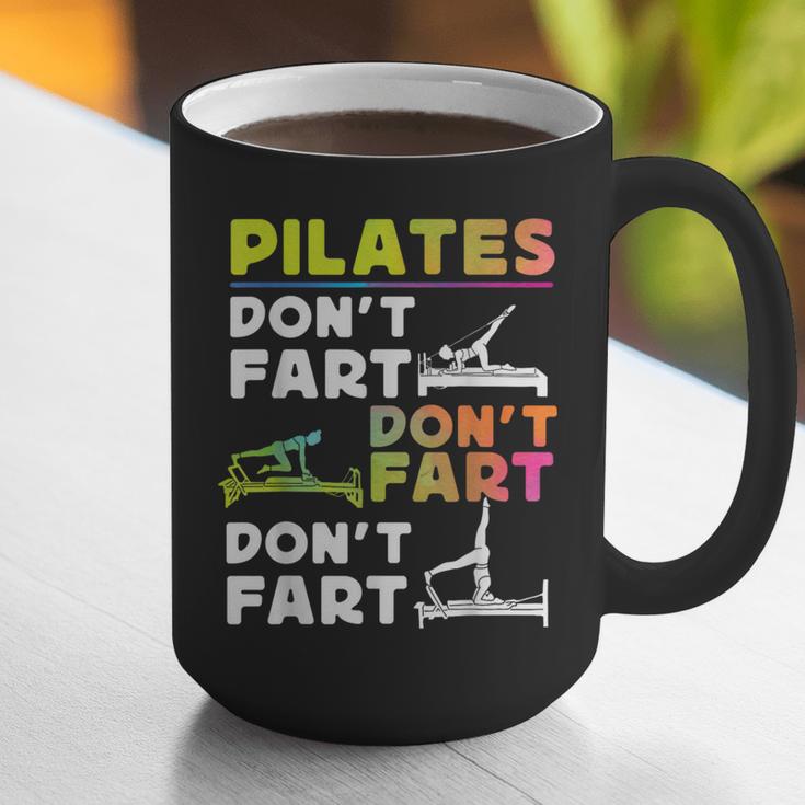 Pilates Instructor Teacher Watercolor Pilates Don't Fart Men Women Kids Graphic Print Coffee Mug, funny gift Pilates Instructor Teacher Watercolor Pilates Don't Fart Men Women Kids Graphic Print Coffee Mug, funny gift