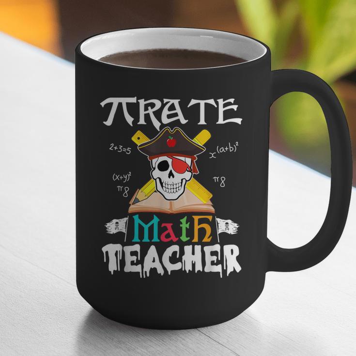 Pirate Math Teacher Skull Pirate Halloween Costume Graphic Print Coffee Mug, funny gift Pirate Math Teacher Skull Pirate Halloween Costume Graphic Print Coffee Mug, funny gift