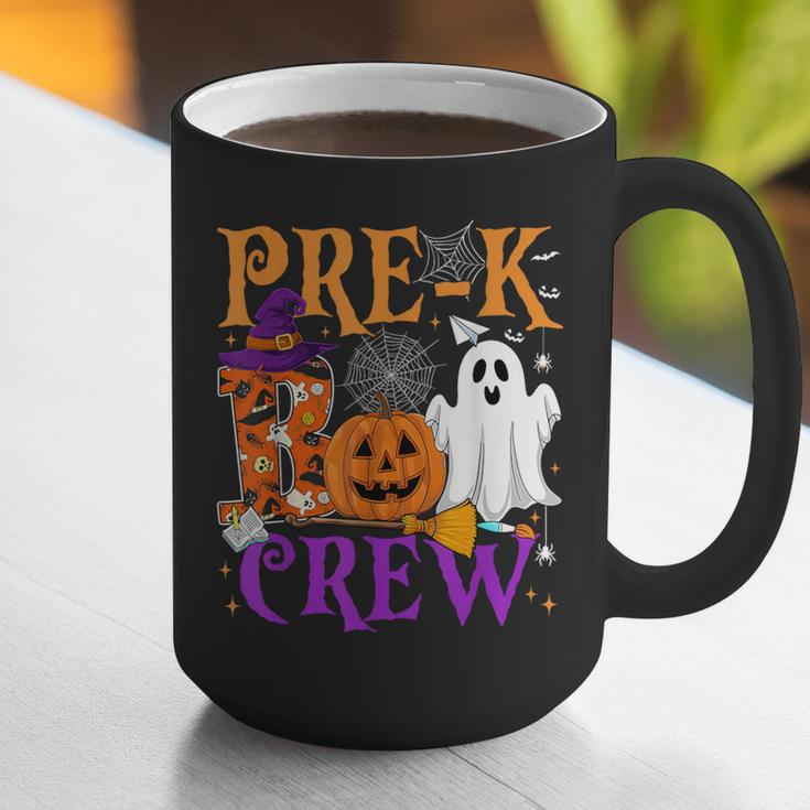 Pre-K Boo Crew Teacher Student Halloween Costume Graphic Print Coffee Mug, funny gift