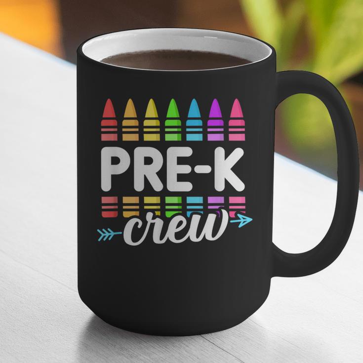 Pre-K Crew Teacher Team Squad Hello Back School Graduation Graphic Print Coffee Mug, funny gift Pre-K Crew Teacher Team Squad Hello Back School Graduation Graphic Print Coffee Mug, funny gift