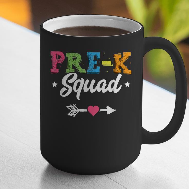 Pre-K Squad Teacher Student Kids Preschool Back To School Graphic Print Coffee Mug, funny gift Pre-K Squad Teacher Student Kids Preschool Back To School Graphic Print Coffee Mug, funny gift