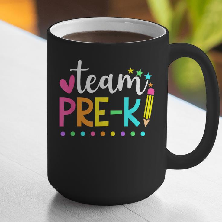 Pre-k Team Pencil Teacher Student Back To School Girls Graphic Print Coffee Mug, funny gift Pre-k Team Pencil Teacher Student Back To School Girls Graphic Print Coffee Mug, funny gift
