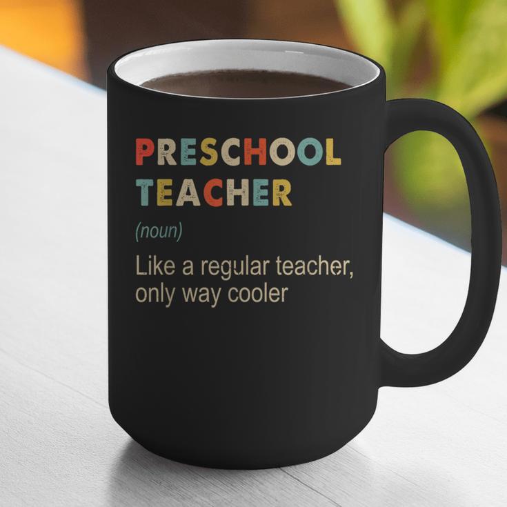 Preschool Teacher Kindergarten Teacher Definition Graphic Print Coffee Mug, funny gift