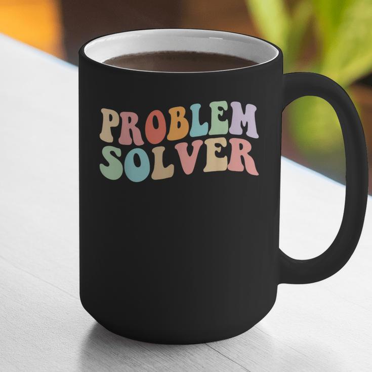 Problem Solver School Work Staff Front Desk Teacher Graphic Print Coffee Mug, funny gift Problem Solver School Work Staff Front Desk Teacher Graphic Print Coffee Mug, funny gift