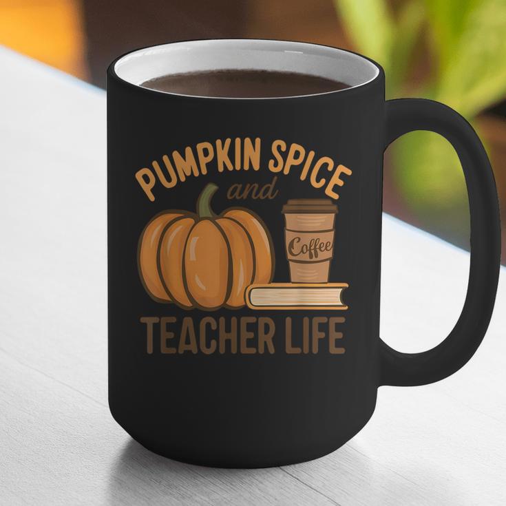Pumpkin Spice And Teacher Life Halloween Teacher Graphic Print Coffee Mug, funny gift Pumpkin Spice And Teacher Life Halloween Teacher Graphic Print Coffee Mug, funny gift