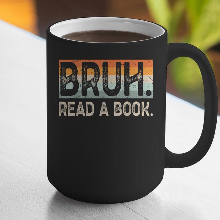 Read A Book Bruh Cool Ela English Teacher Reading Literature Graphic Print Coffee Mug, English Teacher Mugs, funny gift