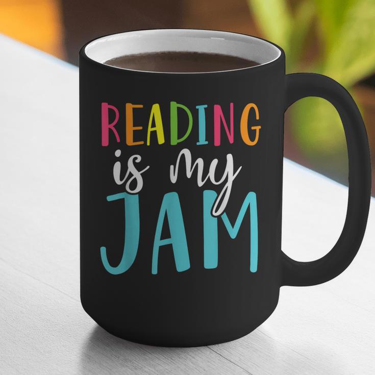 Reading Is My Jam Back To School Teacher Graphic Print Coffee Mug, funny gift Reading Is My Jam Back To School Teacher Graphic Print Coffee Mug, funny gift