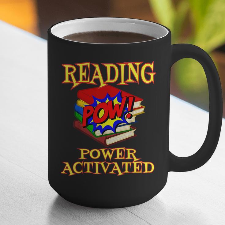 Reading Super Power Activated Superhero Teacher Or Student Men Women Girls Kids Graphic Print Coffee Mug, Super Teacher Mugs, funny gift