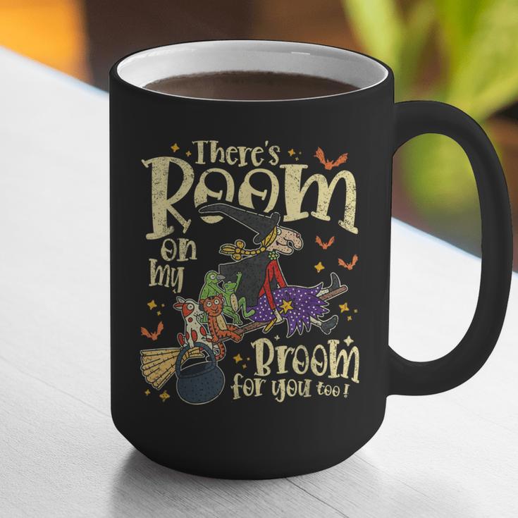 There's Room On My Broom For You Too Teacher Halloween Graphic Print Coffee Mug, funny gift There's Room On My Broom For You Too Teacher Halloween Graphic Print Coffee Mug, funny gift