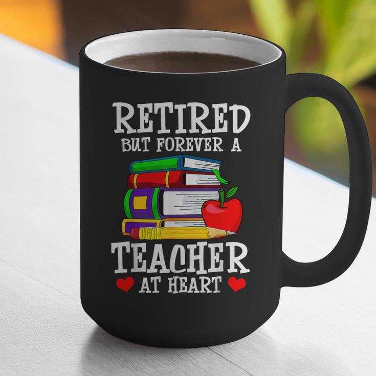 Retired But Forever a Teacher At Heart Teacher Retirement Graphic Print Coffee Mug, funny gift Retired But Forever a Teacher At Heart Teacher Retirement Graphic Print Coffee Mug, funny gift