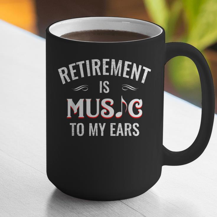 Retirement Is Music To My Ears Retired Music Teacher Graphic Print Coffee Mug, funny gift Retirement Is Music To My Ears Retired Music Teacher Graphic Print Coffee Mug, funny gift