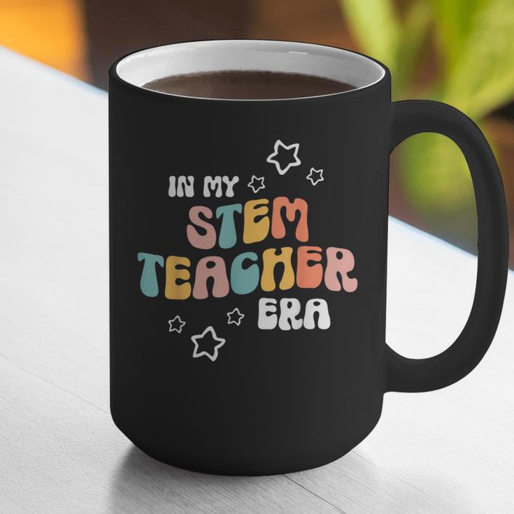Retro Boho Math Science Professor In My STEM Teacher Era Graphic Print Coffee Mug, Science Teacher Mugs, funny gift