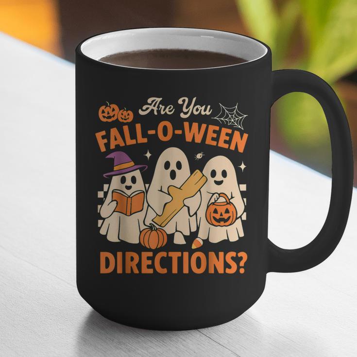 Retro Are You Fall O Ween Directions Ghost Teacher Spooky Graphic Print Coffee Mug, funny gift Retro Are You Fall O Ween Directions Ghost Teacher Spooky Graphic Print Coffee Mug, funny gift