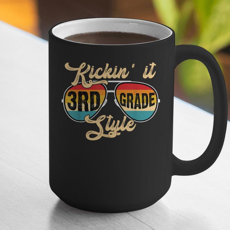 Retro Kickin It 3rd Grade Style Teacher Back To School Men Women Graphic Print Coffee Mug, funny gift Retro Kickin It 3rd Grade Style Teacher Back To School Men Women Graphic Print Coffee Mug, funny gift