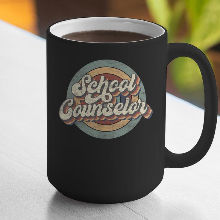Retro School Counselor Back To School Teacher Squad Crew Graphic Print Coffee Mug, funny gift Retro School Counselor Back To School Teacher Squad Crew Graphic Print Coffee Mug, funny gift