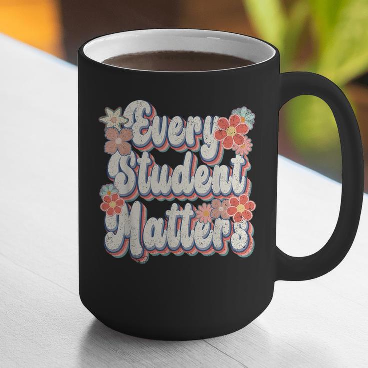 Retro Vintage Every Student Matters Teacher Paraprofessional Graphic Print Coffee Mug, funny gift Retro Vintage Every Student Matters Teacher Paraprofessional Graphic Print Coffee Mug, funny gift