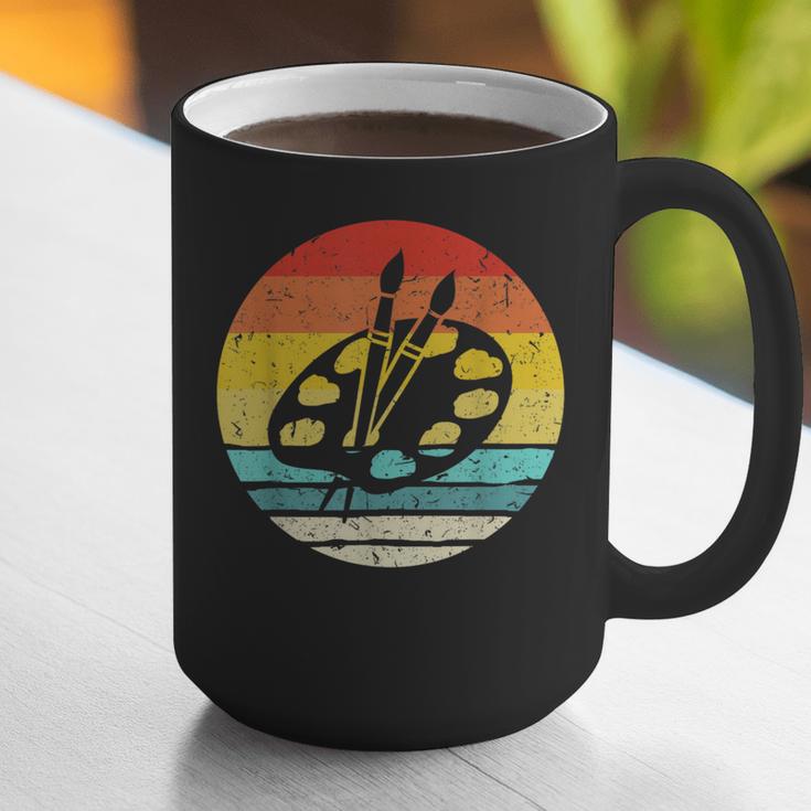 Retro Vintage Paint Palette Costume Artist Art Teacher Men Women Graphic Print Coffee Mug, funny gift Retro Vintage Paint Palette Costume Artist Art Teacher Men Women Graphic Print Coffee Mug, funny gift