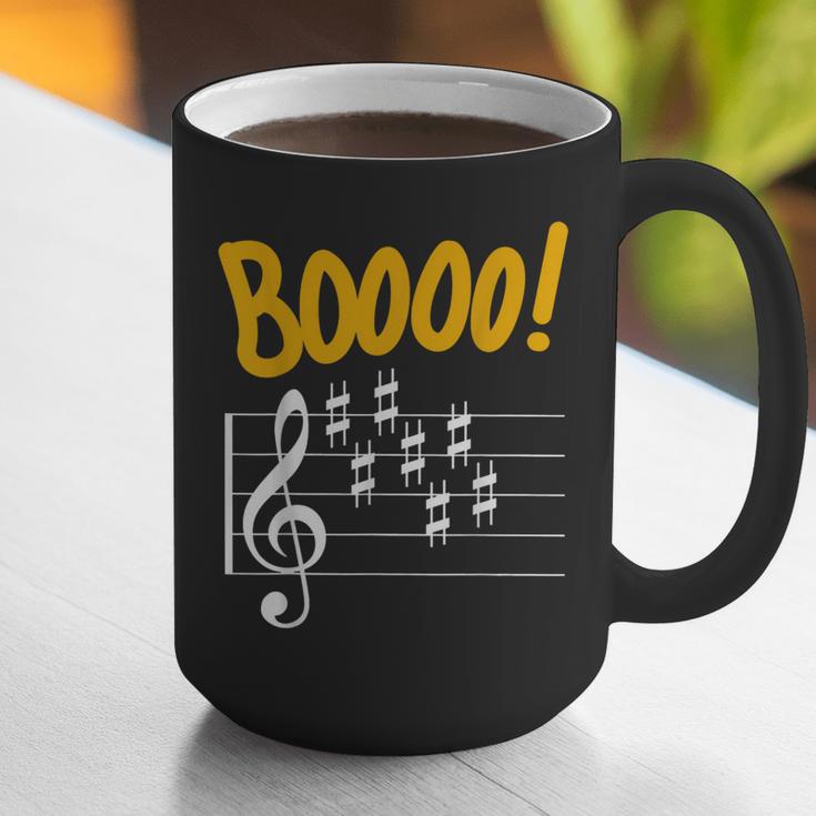 Scary Key Signature Boo Music Halloween Musician Teacher Men Women Graphic Print Coffee Mug, funny gift Scary Key Signature Boo Music Halloween Musician Teacher Men Women Graphic Print Coffee Mug, funny gift