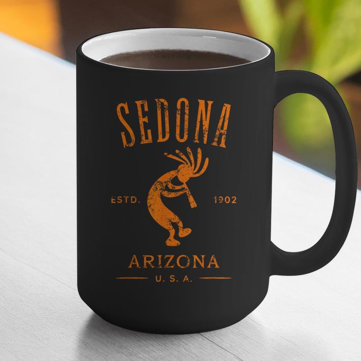 Sedona Arizona Southwestern Style Souvenir Vintage Graphic Print Coffee Mug, funny gift