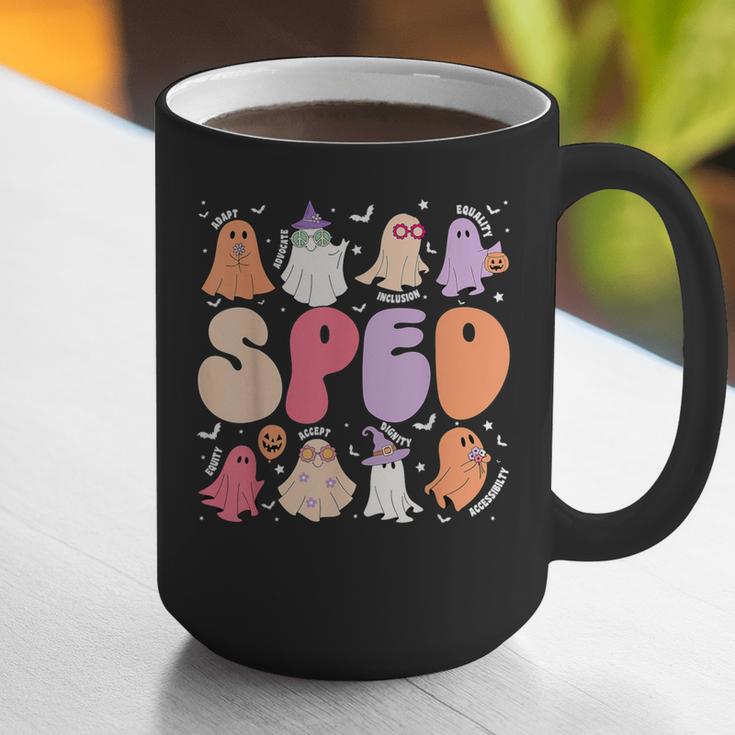 Special Education Teacher Ghosts Halloween SPED Teacher Graphic Print Coffee Mug, funny gift Special Education Teacher Ghosts Halloween SPED Teacher Graphic Print Coffee Mug, funny gift