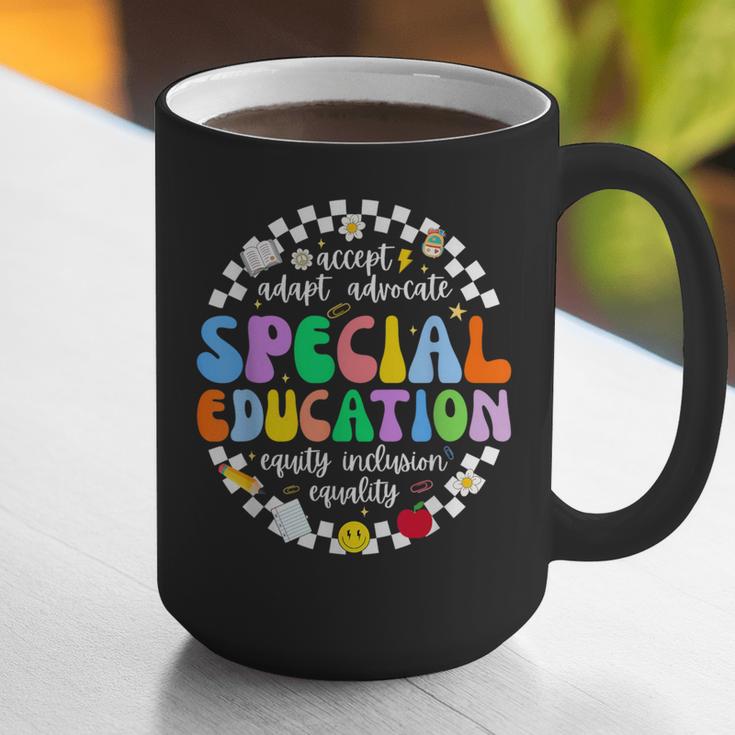 Special Education Teacher SPED Squad Team Kids Men Groovy Graphic Print Coffee Mug, Groovy Teacher Mugs, funny gift Special Education Teacher SPED Squad Team Kids Men Groovy Graphic Print Coffee Mug, Groovy Teacher Mugs, funny gift