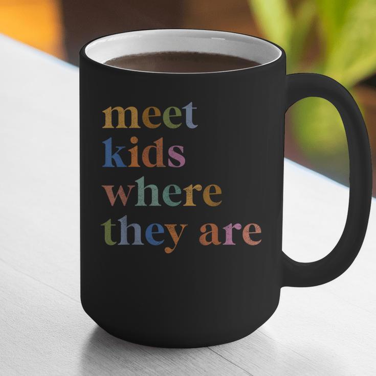 SPED Teacher SLP Meet Kids Where They Are Special Education Graphic Print Coffee Mug, funny gift SPED Teacher SLP Meet Kids Where They Are Special Education Graphic Print Coffee Mug, funny gift