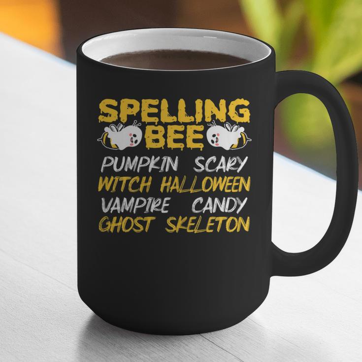 Spelling Bee Costume For a Halloween Teacher Pun Women Graphic Print Coffee Mug, funny gift